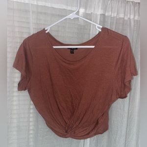 Small Express Crop top, blush colored